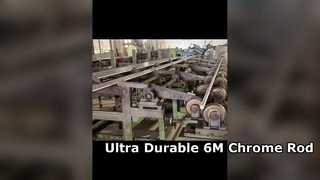 Ağır Hizmet Makinaları için Premium 6M Krom Piston Mili