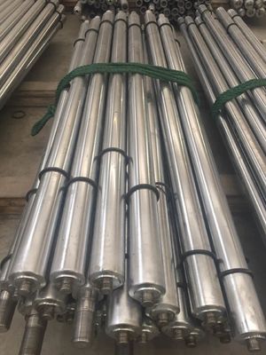 Hafif cilalı boş metal çubuk çubuğu yuvarlak sert esneklik