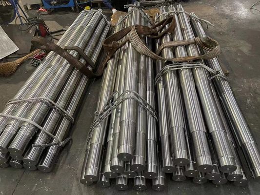 6 ila 8,1 metre arasındaki çelik rulman uzunluğu krom piston çubuk mühendislik makineleri
