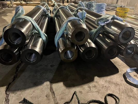 40CR 0.2 3 ila 5 Mikron Chrome Piston Rod Kimyasal ve Enerji Ekipmanı