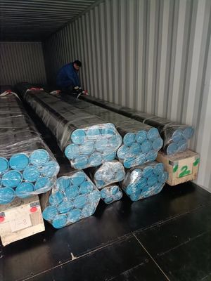 Karbon çelik boş yuvarlak çubuk Özel uzunluk soğuk çekilmiş yuvarlak çubuk