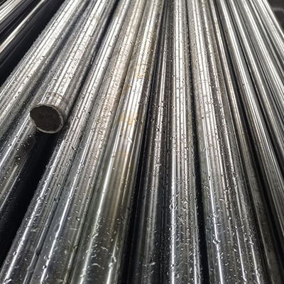 3 ila 5 metre arasında Sertlik 50-55 derece arasında 3 ila 5 mikron Sıcaklaştırılmış Elektroplastralı Piston Çubuk Tekstil / fırça makineleri