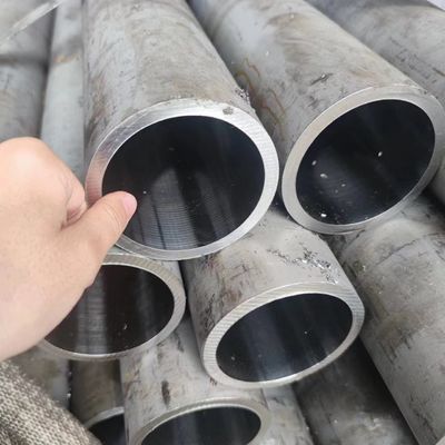 Dayanıklı Hidrolik Silindir Çubuğu Chrome Plating 12 Inch Threaded Montage Stili