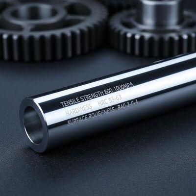 800-1000MPa Çekme Dayanımı ve HRC 55-63 Sertliğe Sahip Ra0.2-0.4 Yüzey Pürüzlülüğünde Krom Piston Kolu, Dayanıklı Mekanik Sistemler İçin